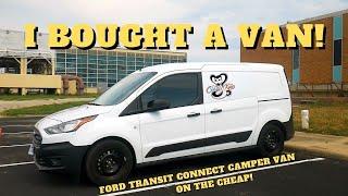 Ford Transit Connect Camper Conversion For Under $500!