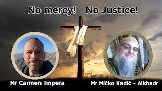 No mercy in your theology; dialog with  evangelist @CarmenImpera  #truth #salvation #justice #mercy