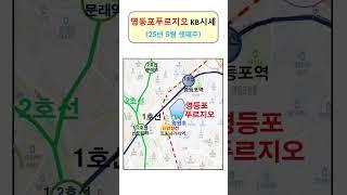 영등포푸르지오(영등포역세권, 2462세대) 매매·전세·월세 시세(25년 5월 셋째주)- 아트자이탑부동산TV(02-833-4980)#shorts
