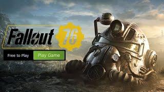 Fallout 76 Open World MMORPG going Free to play for a limited time!