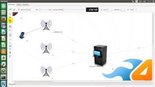 Simulation of 4G LTE Network with ns-3 simulator