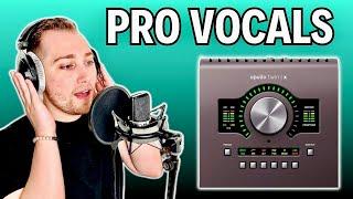 How To Record VOCALS With The APOLLO TWIN + UAD