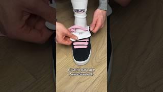 The BEST way to lace Puma Suede XL! 