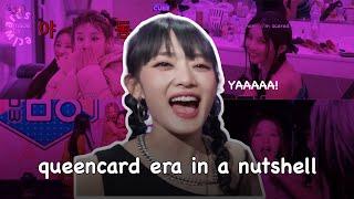 Queencard era in a nutshell