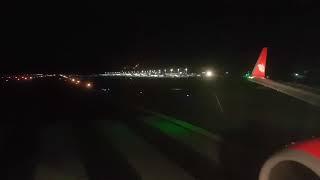 Lion Air Flight JT903 Pushback, Taxi and Take Off from Ngurah Rai International Airport Bali