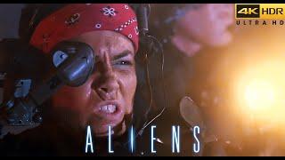 ALIENS 1986 LET'S ROCK! SCENE MOVIE CLIP - 4K UHD HDR Custom 17/33