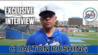 Dalton Rushing, Dodgers Top Prospect, Joins Dodgers Daily