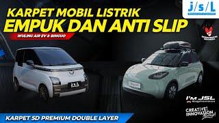 KARPET PALING NYAMAN UNTUK MOBIL LISTRIK | JSL 5D MAT PREMIUM DOUBLE LAYER