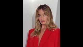Margot Robbie Looks Stunning In Red