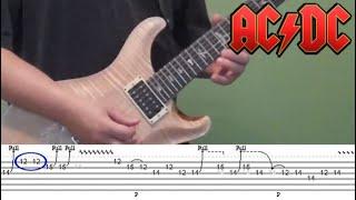 Guitar Lesson - Back in Black (solo), including tabs!