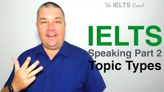 IELTS Speaking Part 2 Topic Types