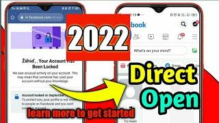 Your Account has been locked Facebook learn more problem | Learn more to Get started|Facebook Hacked