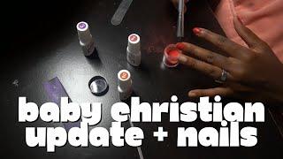 CHIT CHAT AND DO NAILS WITH ME! | BABY CHRISTIAN UPDATE | WHERE AM I AT ON MY JOURNEY TO SALVATION?