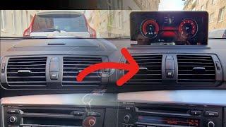 BMW E81 E82 E87 E88 Android Radio Rückfahrkamera  تركيب شاشة اندرويد كاميرا خلفية للسيارة