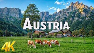 Austria in 4K • Breathtaking 4K Cinematic Journey with Calming Music