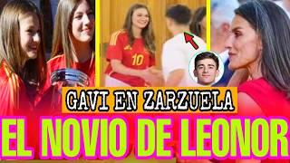 El VIDEO de la PRINCESA Leonor con Gavi de la SELECCIÓN ESPAÑOLA en Zarzuela con Letizia y Felipe