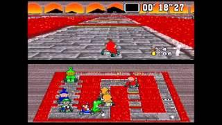 Teletubbies in Super Mario Kart (SNES)