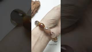 Natural Beautiful Agate Chalcedony Bracelet (e095)