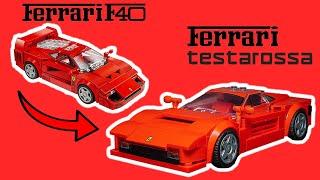 76934 Ferrari Testarossa - Lego Speed Champions Alternative MOC Tutorial