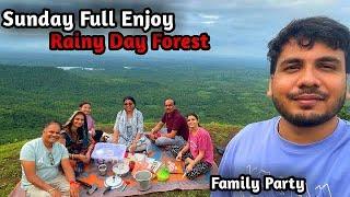 Full Enjoy Rainy Day Forest Party || Aaj to Mazza hi Aa Gaya Jungle Me