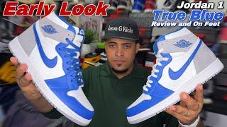 Early Look  Jordan 1 True Blue - Review And On Feet