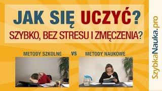 Jak się uczyć szybko, bez stresu i zmęczenia? Mega demonstracja.