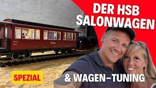 HSB Salonwagen Umbau - Christian Fesl / wieder Ärger mit MD / LGB Gartenbahn Modelleisenbahn #148