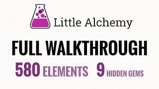 Little Alchemy Full Walkthrough 580 Items