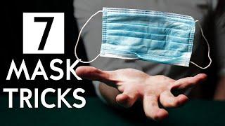 7 VISUAL Face Mask Magic Tricks | Revealed