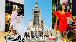 My first time in Warsaw Poland  ! Not what I expected  | Travel Vlog 4K