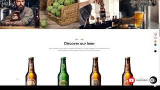 Chika - Craft Beer and Brewery WordPress Theme tavern craft beer