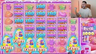 ПОЙМАЛ ДВОЙНОЙ РЕТРИГЕР С ЗАНОСОМ и ДУМАЛ ЭТО MAXWIN в SUGAR RUSH 1000