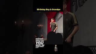 Birthday Boy & Grandpa- Visani Comedy Theater FL- Brad Pierce Comedian