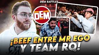 ¡BEEF ENTRE MR EGO Y TEAM RQ! | ANDER Y ESKAPE | TEAM RQ EN DEM BATTLES #4