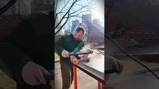 Приспособление для снятия и полировки фаски ORION, работает с электрическими УШМ