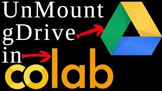 Unmount Drive in Google Colab | Unmount Google Drive in Google Colab | Unmount Drive in Colab 2020