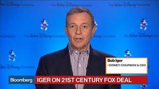 Disney CEO Iger on Fox Deal, Murdoch, Sky Plc