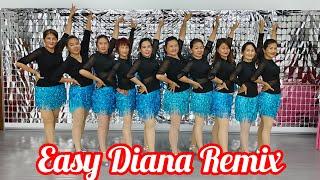 《Easy Diana Remix》linedance|Demo by CarmenDanceStudio #舞之梦舞蹈苑#流行舞蹈 #广场舞#CarmenDanceStudio#linedance