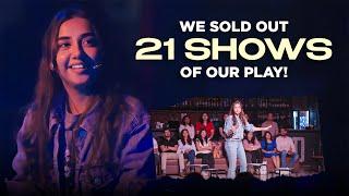 We sold out 21 shows of our play! | BTS VLOG | MostlySane