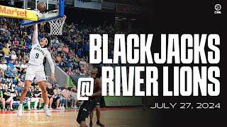 Ottawa Blackjacks at Niagara River Lions | Game Highlights | July 27, 2024