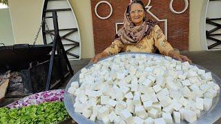 Kadhai Paneer Recipe By Granny | Paneer Recipe | Punjabi Kadhai Paneer | Veg village food