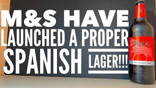 M&S Spanish Lager Review By Cerveza El Prat Del Llobregat Brewery | Authentic Spanish Lager Review