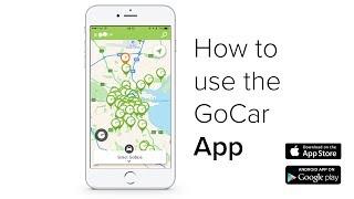 How to use the GoCar App