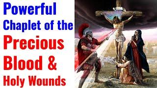 Efficacious Chaplet of the Precious Blood, Holy Wounds, Liberating, Healing Our Deep Inner Wounds