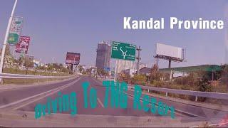 Driving Around 7NG Resort Kandal Province - Driving Tour In Cambodia [4K]