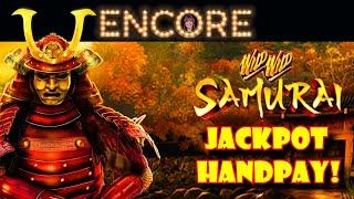 JACKPOT HANDPAY! WILD WILD SAMURAI BONUS WITH RETRIGGER! ENCORE EDIT