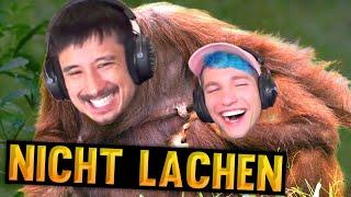 2 AFFEN dürfen NICHT LACHEN (Rezo und Julien Bam)