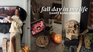 A cozy fall vlog ️: decorating my mantle for fall, autumn fashion, books, activities inspo