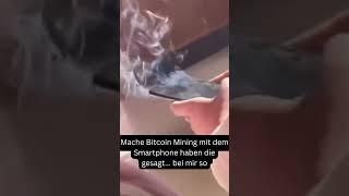 Mache Bitcoin Mining mit dem Smartphone haben die gesagt