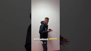 Andi Zeqiri erschreckt Niklas Dorsch (Instagram Story) #shorts